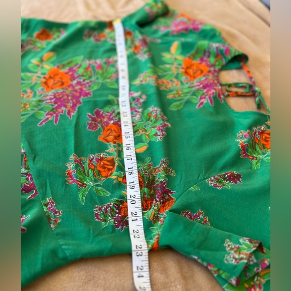 ASOS Women's Floral Career Blouse Multi Color - Picture 6 of 14